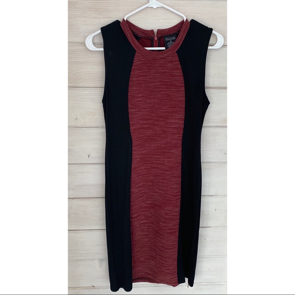 Business professional casual  two toned dress